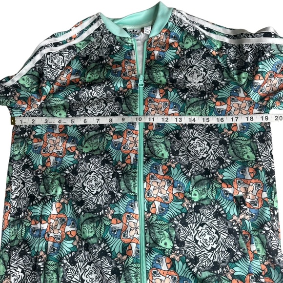 Adidas Zoo Print Track Jacket. Size XL (Junior) - Picture 5 of 10